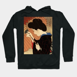 Rain While the Sun Is Shining - Ito Shinsui Japanese Art Print Hoodie